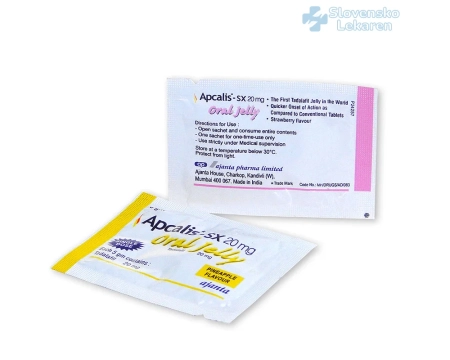 Kúpiť Apcalis SX Jelly 20 mg Online za Najlepšiu Cenu v Slovensku