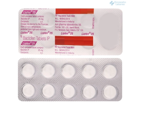 Kúpiť Generický Baclofen Baklofen v Slovensku | 10mg a 25mg Cena v Lekárniach