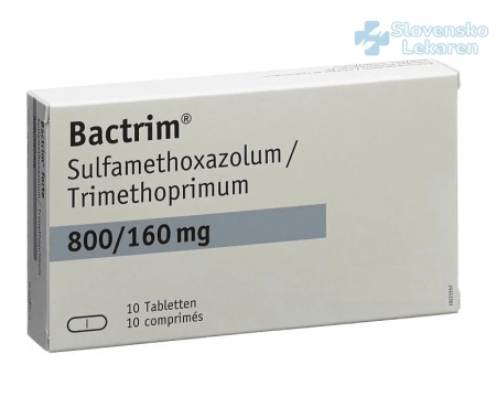 Kúpiť Bactrim Generika 400, 800 mg online bez receptu. Predaj Sulfamethoxazole a Trimethoprim na Datem.sk