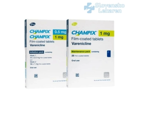 Champix Generika 0,5 mg a 1 mg - Nakupujte online na ADC.sk za najlepšiu cenu