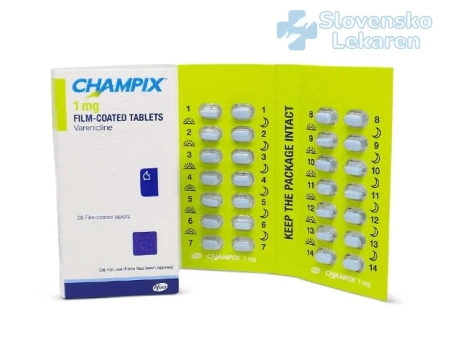Champix Generika 0,5 mg a 1 mg - Nakupujte online na ADC.sk za najlepšiu cenu
