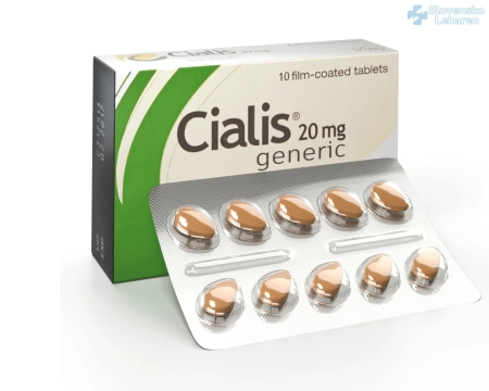 Generický Cialis na Slovensku - Tadalafil 5, 10, 20, 40 mg bez receptu