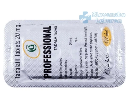 Cialis Professional 20 mg: Kúpiť na Slovensku za najlepšiu cenu