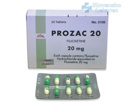 Prozac Generika - Fluoxetine Vitabalans 20 mg filmom obalené tablety na Slovensku